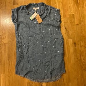 New, never worn with tags Women’s Thread & Supply blue summer dress size Medium